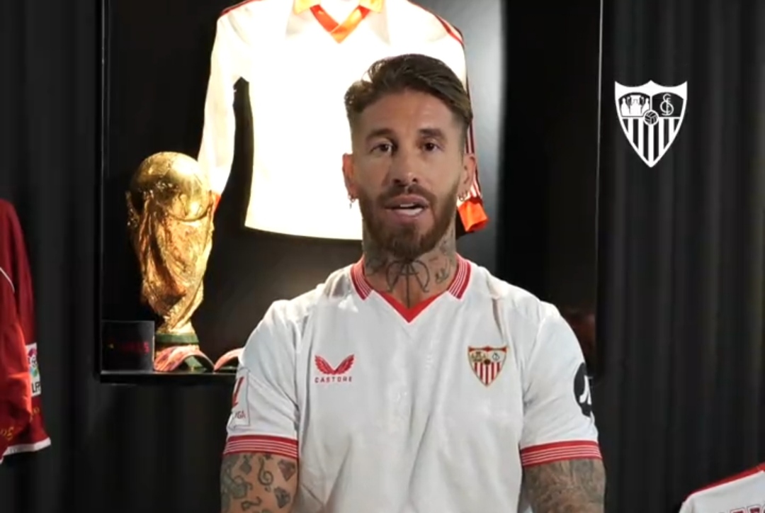 Video: ¡Oficial! Sergio Ramos ya es sevillista, pide perdón al sevillismo