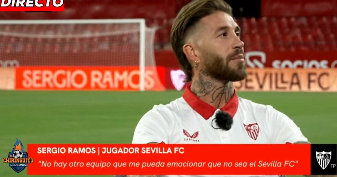 ️ Sergio Ramos manda un mensaje a los Biris
