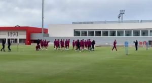 ❌ Cinco bajas en el entrenamiento y descartes para el encuentro de Copa del Rey