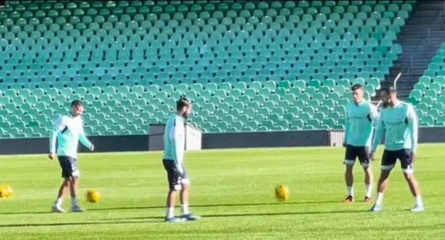 👎👍 Una noticia mala y otra buena en el entrenamiento de hoy