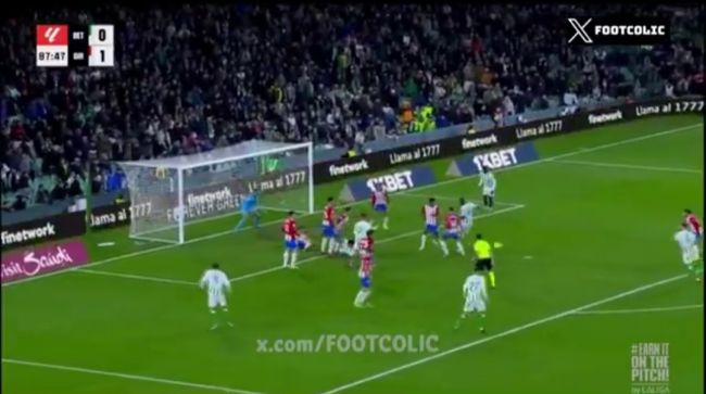 📹🔥 (Vídeo) El gol del empate de Pezzella que provocó la locura en el Villamarín