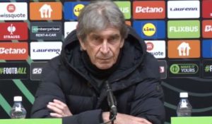 😠 Pellegrini tremendamente cabreado tras la derrota en Conference