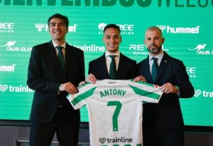📝 Betis y Manchester acuerdan la formula para el fichaje de Antony