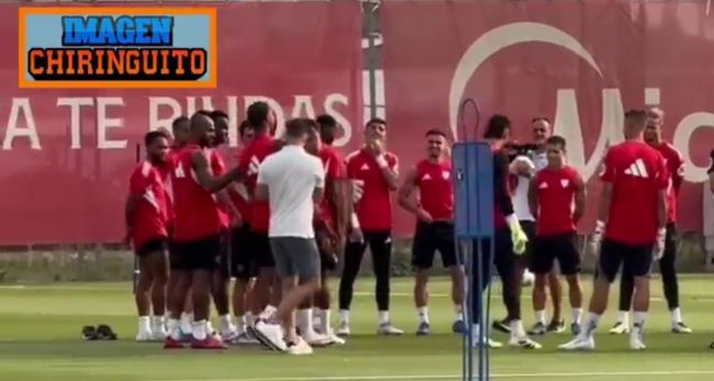 👋 Se despide en el entrenamiento y sus salidas inminente