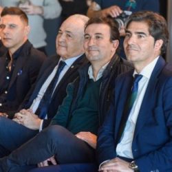 Directiva Betis. Ángel Haro, catalán, rueda de prensa