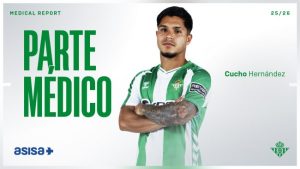 🚑 Cucho Hernández pasa por el quirófano. Tiempo de baja