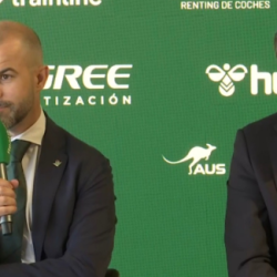 Ángel Haro y Manu Fajardo en rueda de prensa