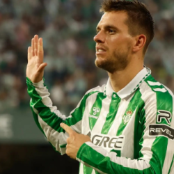 Lo Celso celebra un gol