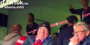 El polémico video de Antony en el palco que provocó el enfado sevillista