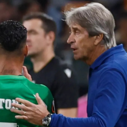 Pellegrini con Antony