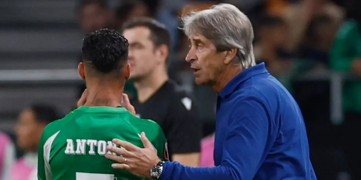 Pellegrini con Antony