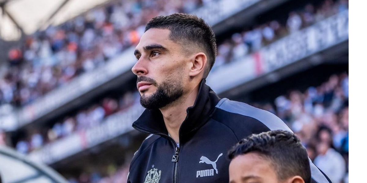 Maupay con el Olympique de Marsella 