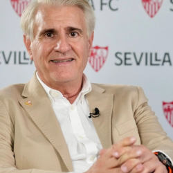 Antonio Cordón en sus primeras declaraciones como sevillista