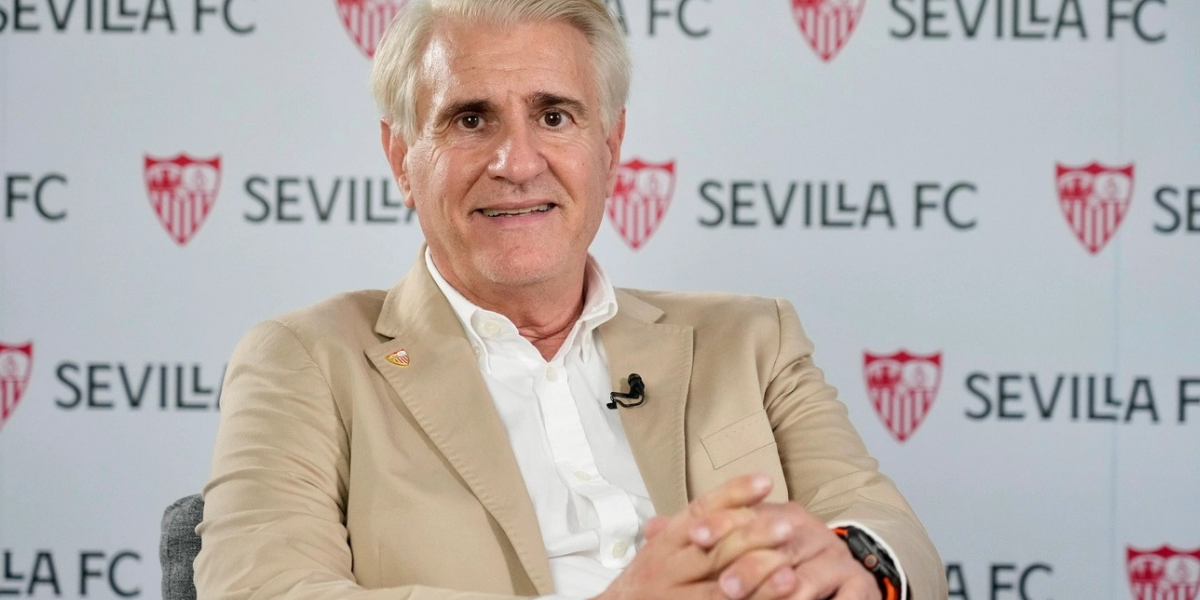 Antonio Cordón en sus primeras declaraciones como sevillista