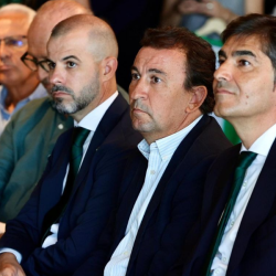 Manu Fajardo, José Miguel López catalán y Ángel Haro