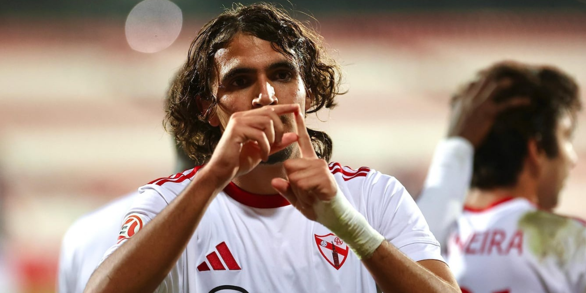 Nico Guillén celebrando un gol con el Sevilla Atlético 