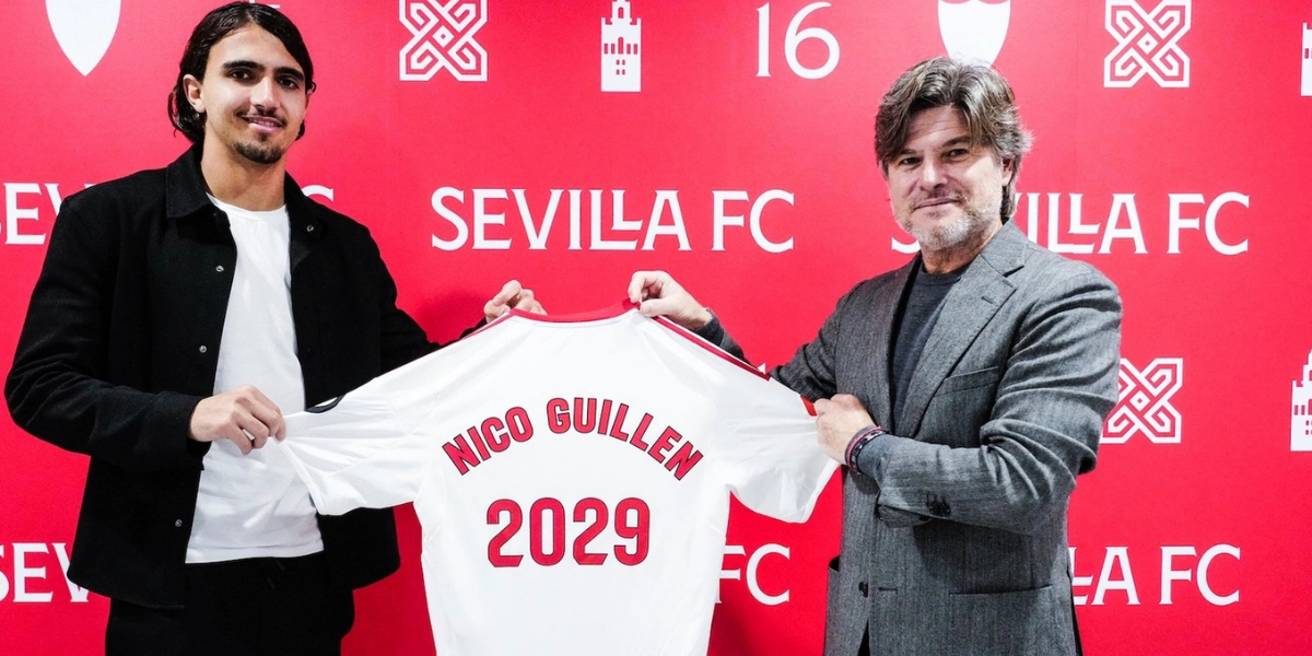 Nico Guillén en su renovación