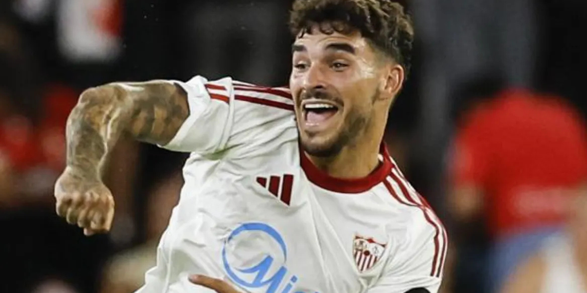 Isaac Romero celebra un gol