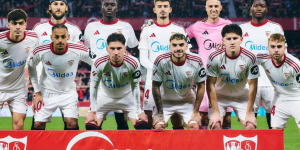 Once del Sevilla contra el Celta de Vigo