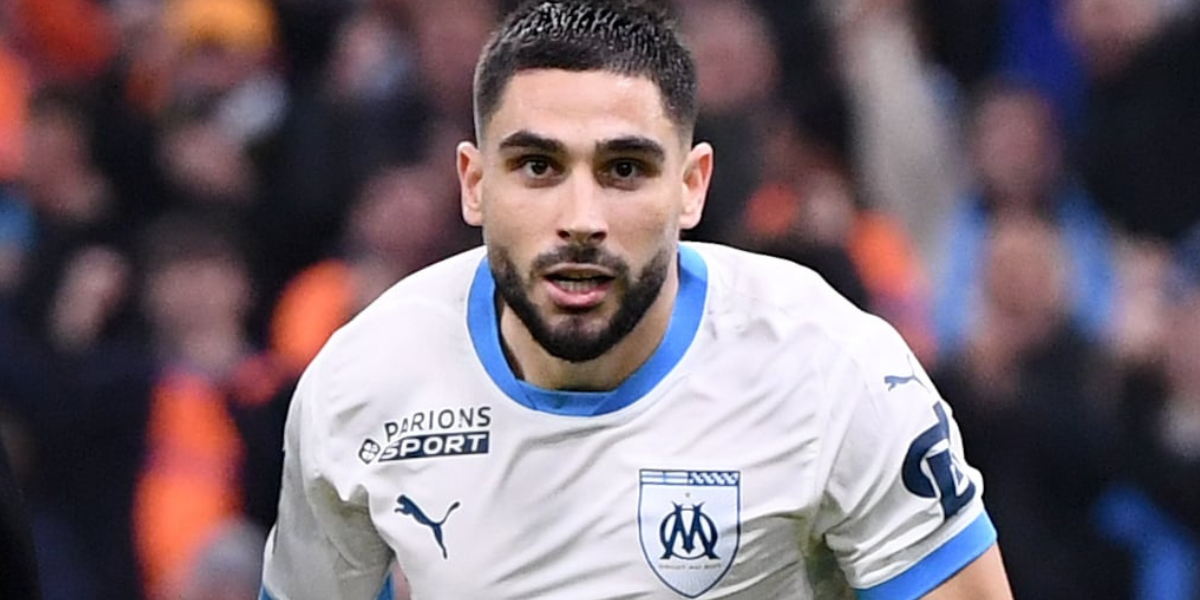 Neal Maupay con el Olympique de Marsella 