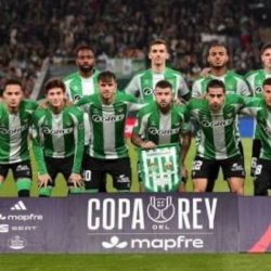 Once titular del Betis en Copa del Rey