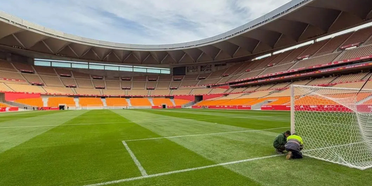 La Cartuja campo ahora del Betis