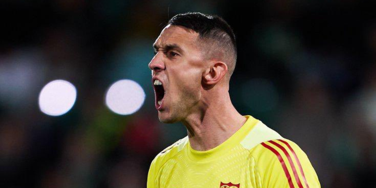 Vlachodimos, portero del Sevilla FC 