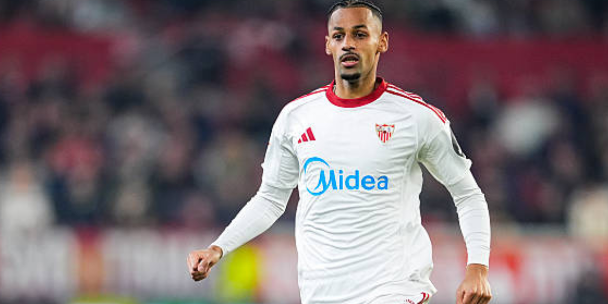 Djibril Sow con el Sevilla FC