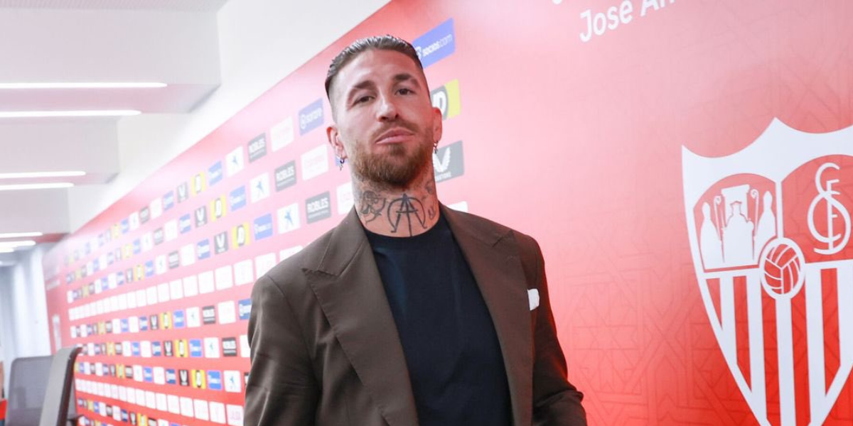 Sergio Ramos en su despedida