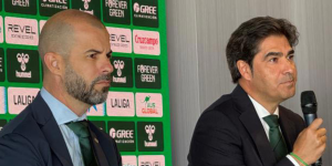 Manu Fajardo y Ángel Haro en rueda de prensa