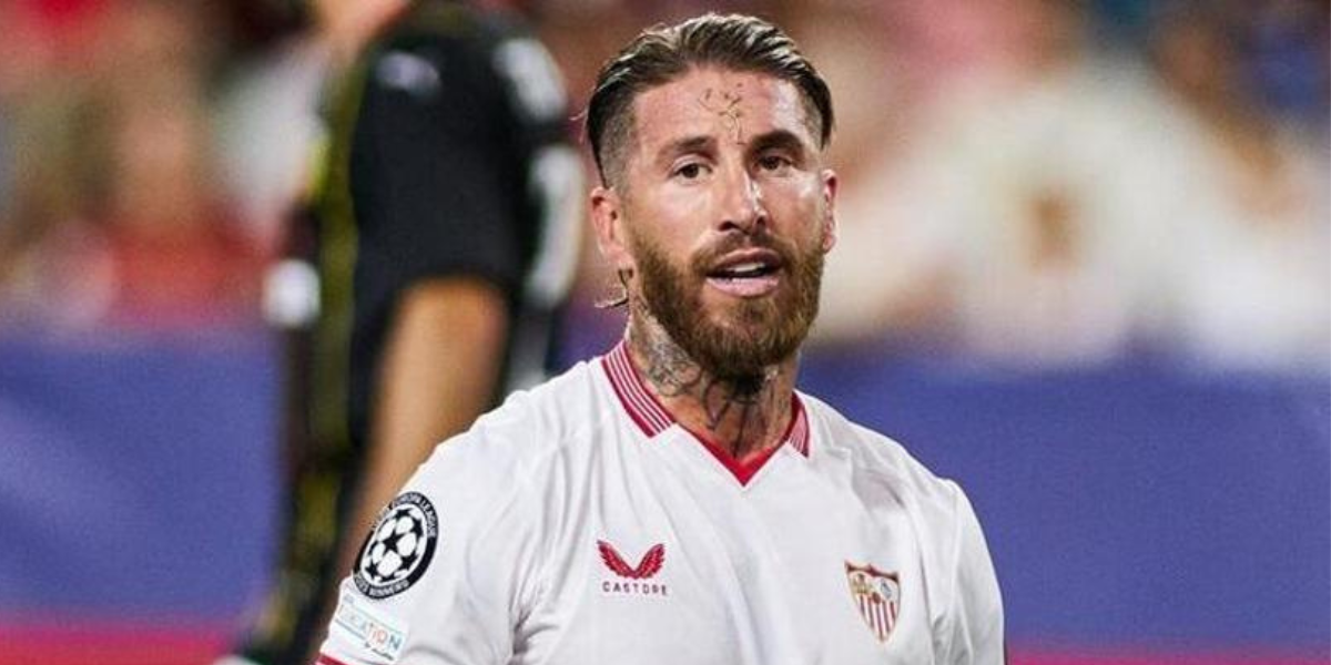 Sergio Ramos con el Sevilla FC