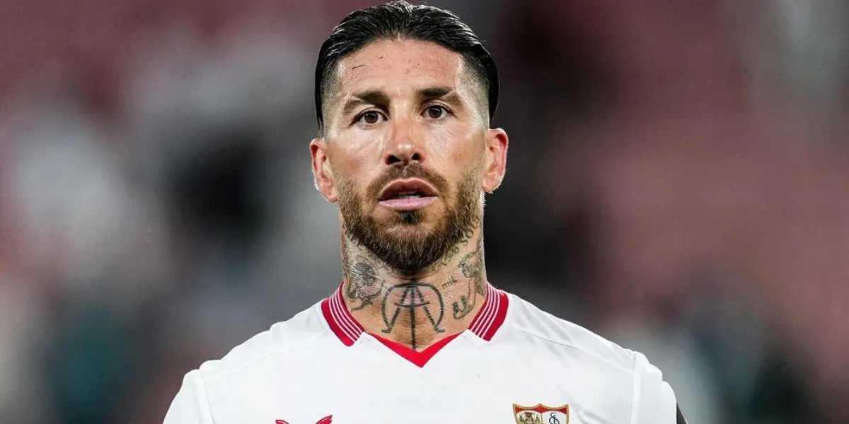 Sergio Ramos con el Sevilla FC 