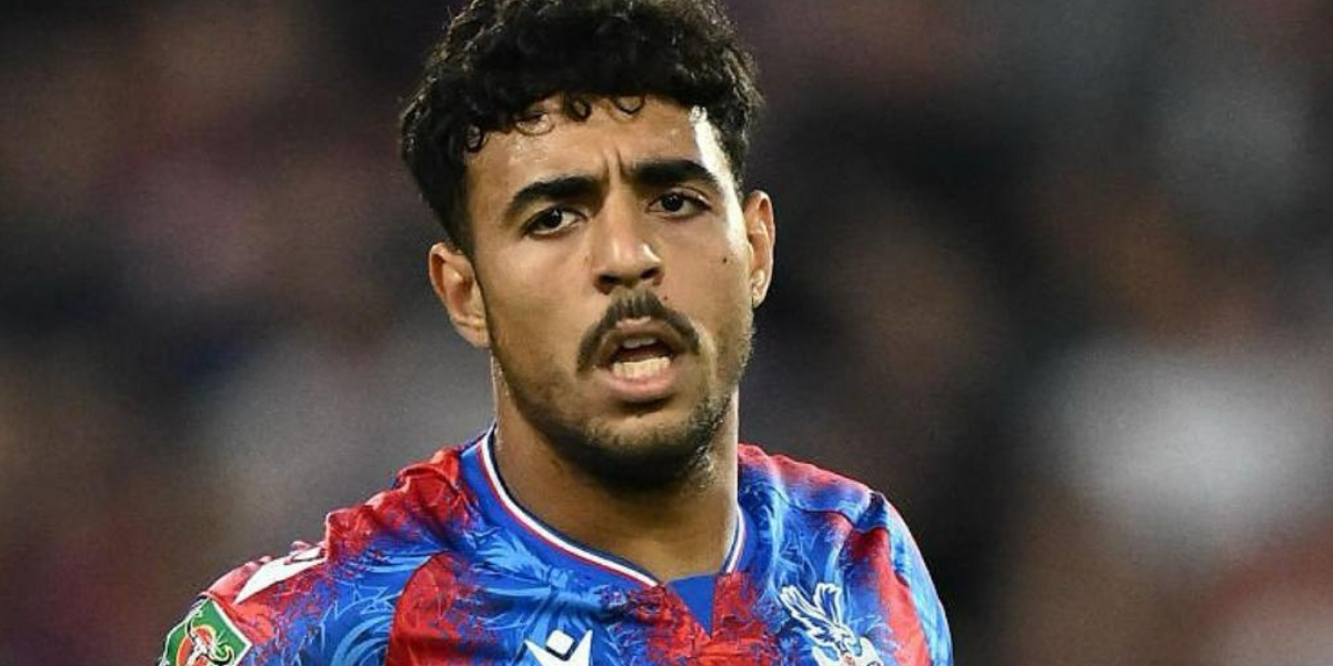 Chadi Riad con el crystal Palace