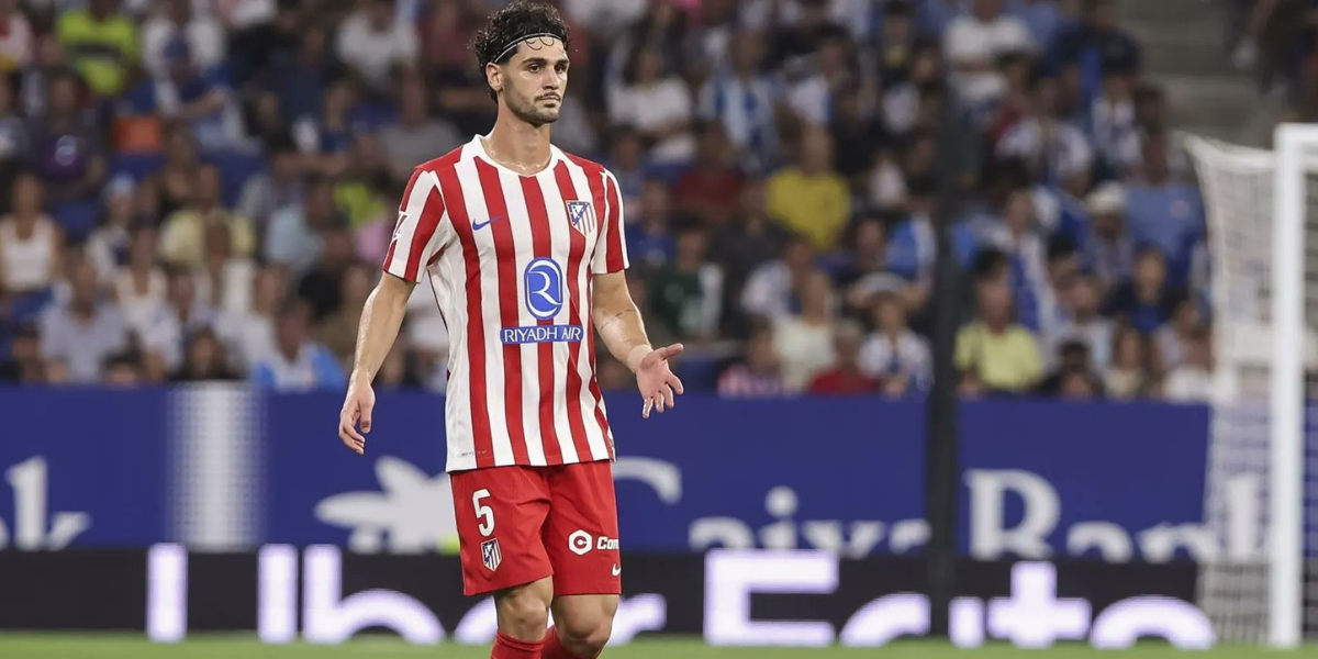 Jhonny Cardoso con Atlético de Madrid