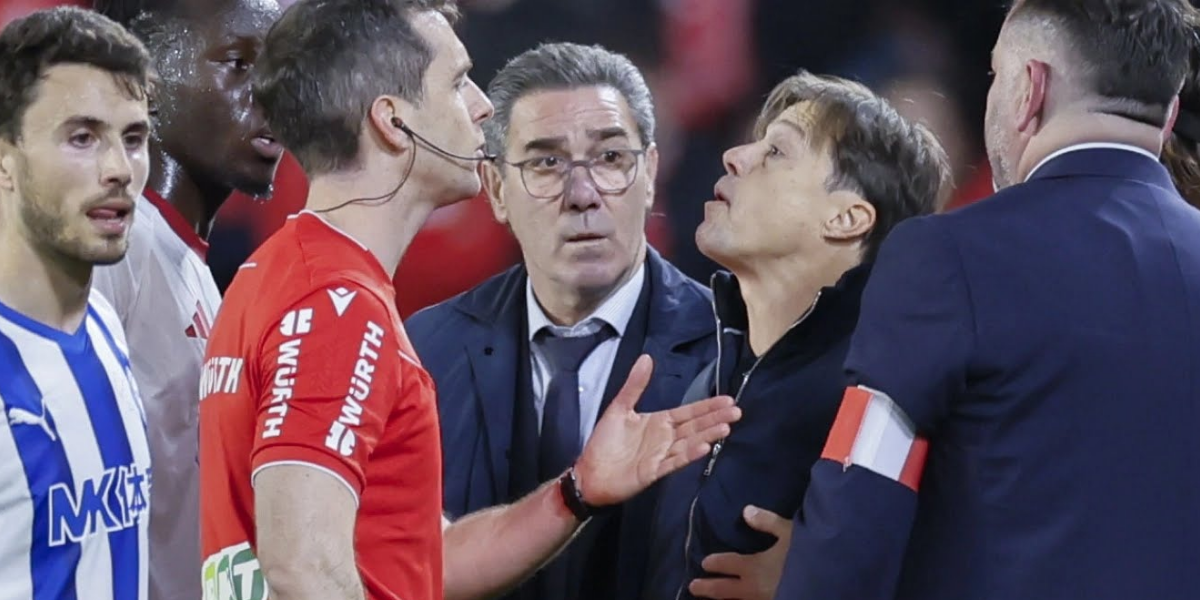 El Sevilla FC toma medidas por el arbitraje de ayer: El club se pone serio