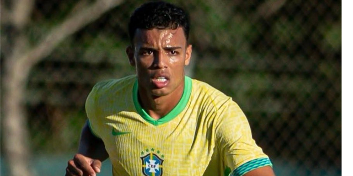Robson Fernándes con la categoría inferiores de Brasil