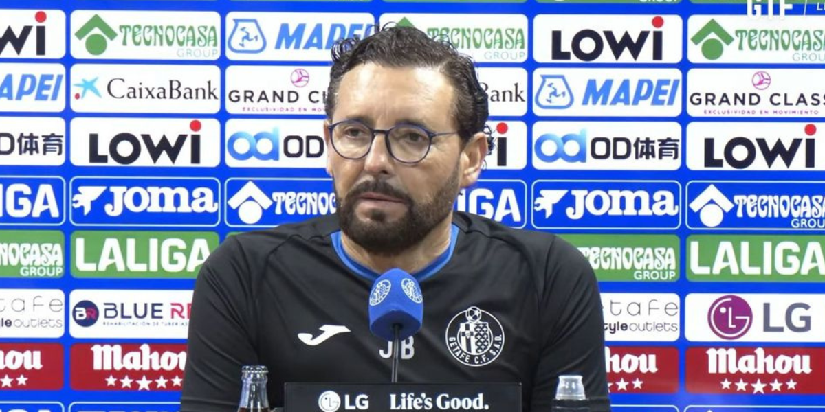 José Bordalás en rueda de prensa