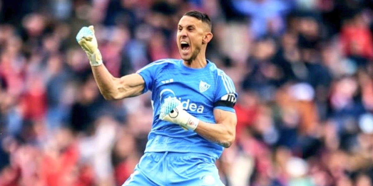 Vlachodimos celebrando la victoria