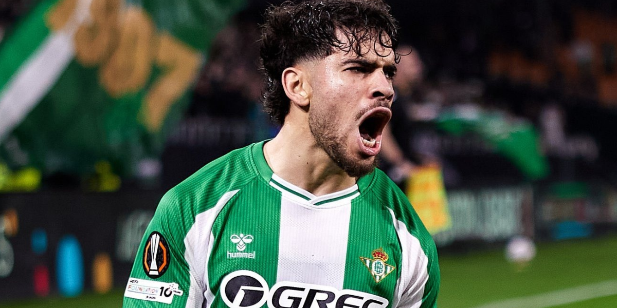 Abde celebrando un gol en Europa League