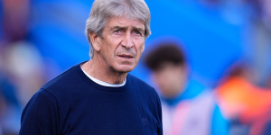 Manuel Pellegrini en el Coliseum