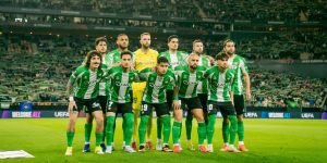Once titular del Betis ante el panathinaikos