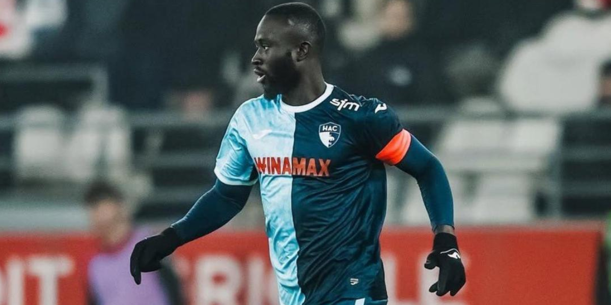 Sangante, jugador del Le Havre 