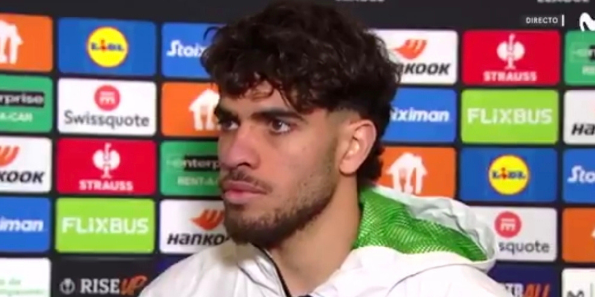 Abde tras la derrota con el Panathinaikos 