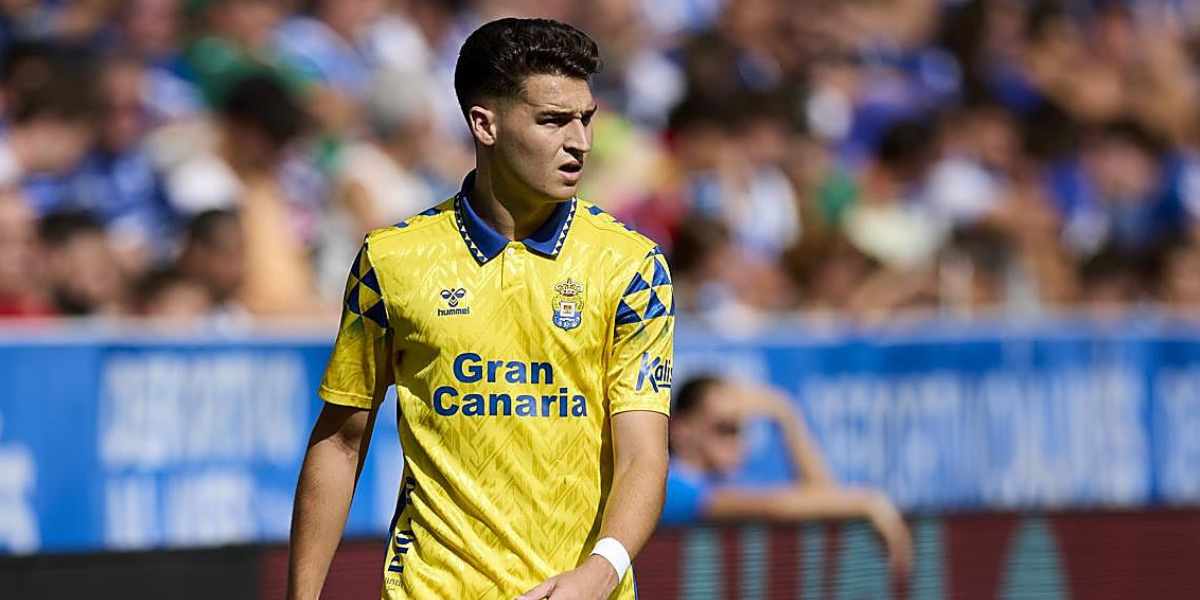 Mika Marmol con la UD Las Palmas