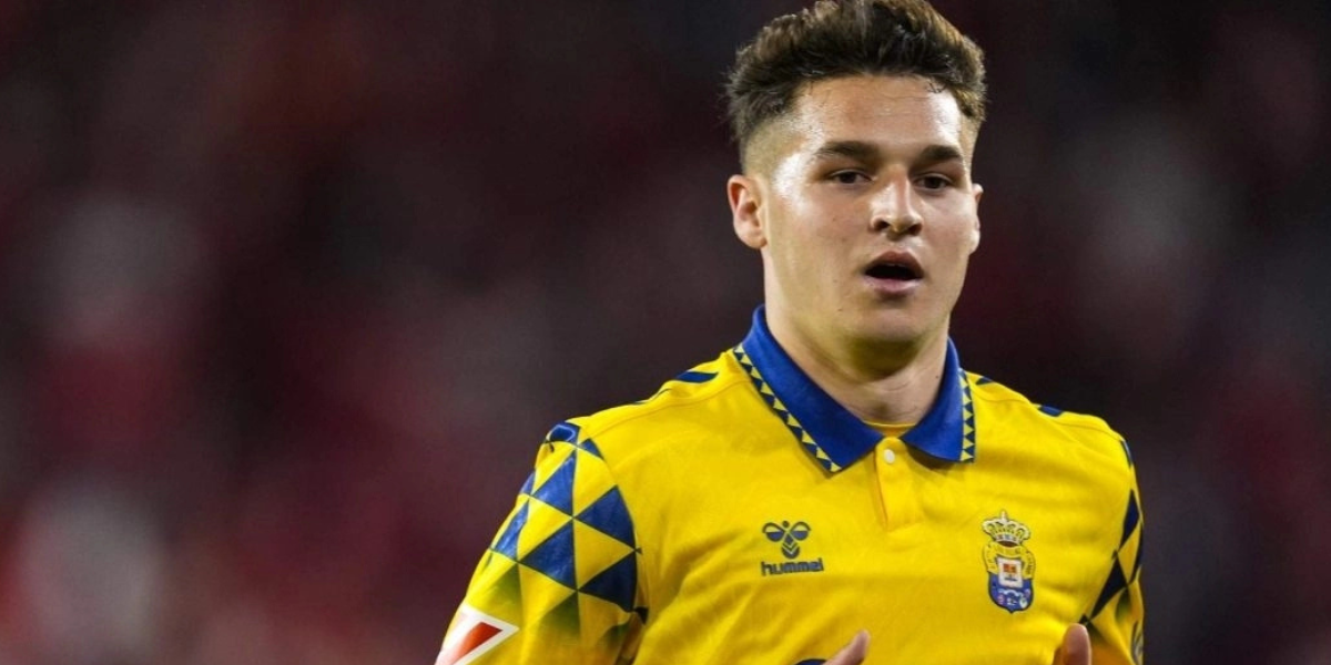 Mika Marmol con la UD Las Palmas 