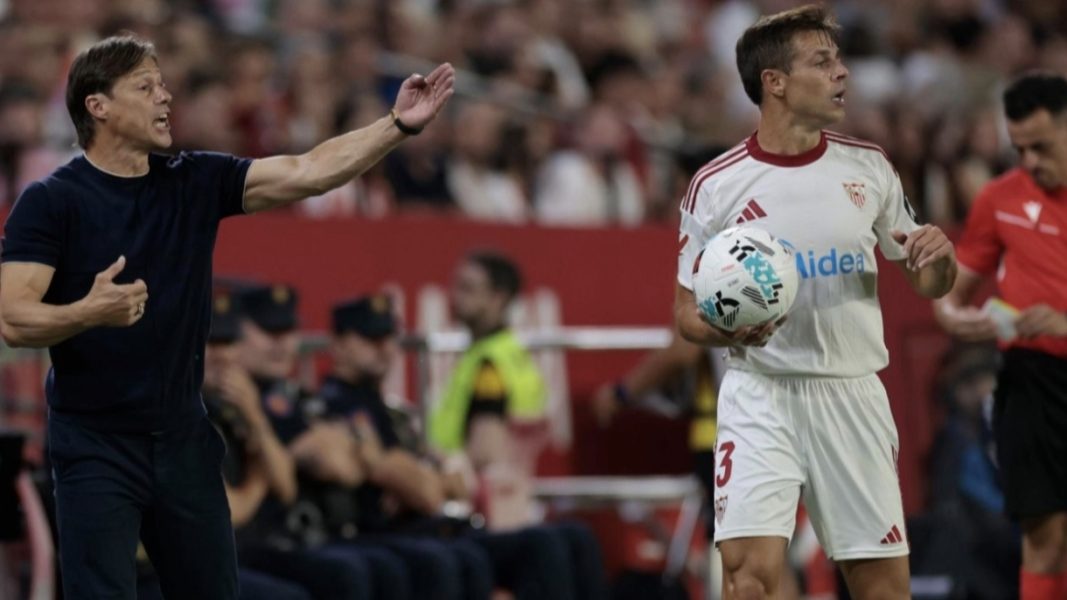 Matías Almeyda y César Azpilicueta 