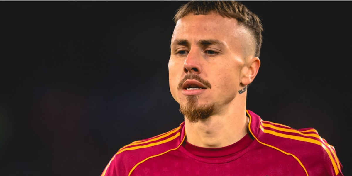 Angeliño con la Roma