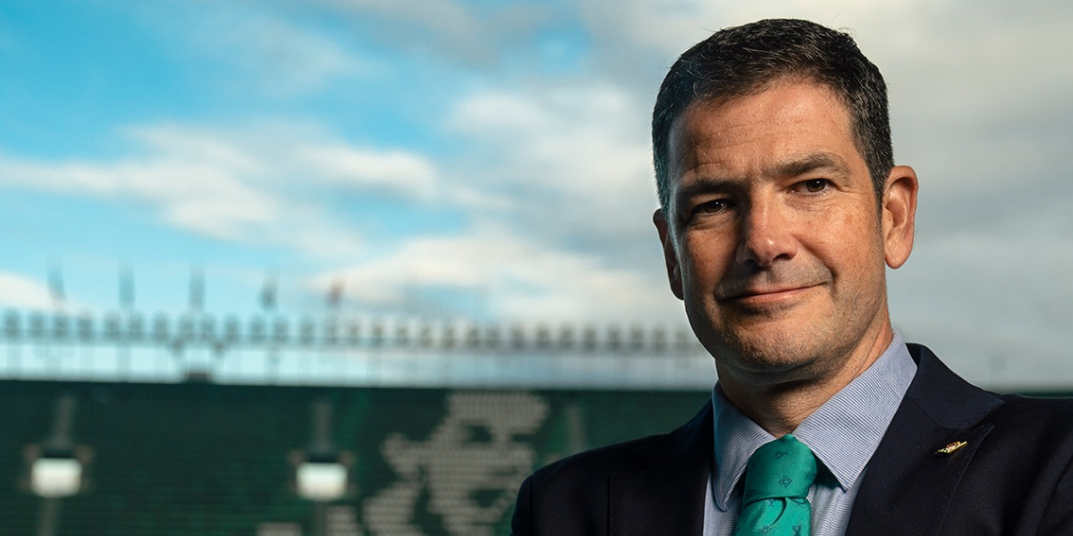 Ramón Alarcón en el Benito Villamarín