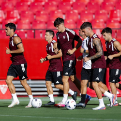Entrenamiento Sevilla FC