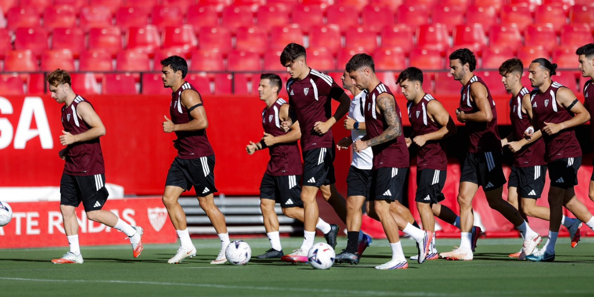 Entrenamiento Sevilla FC